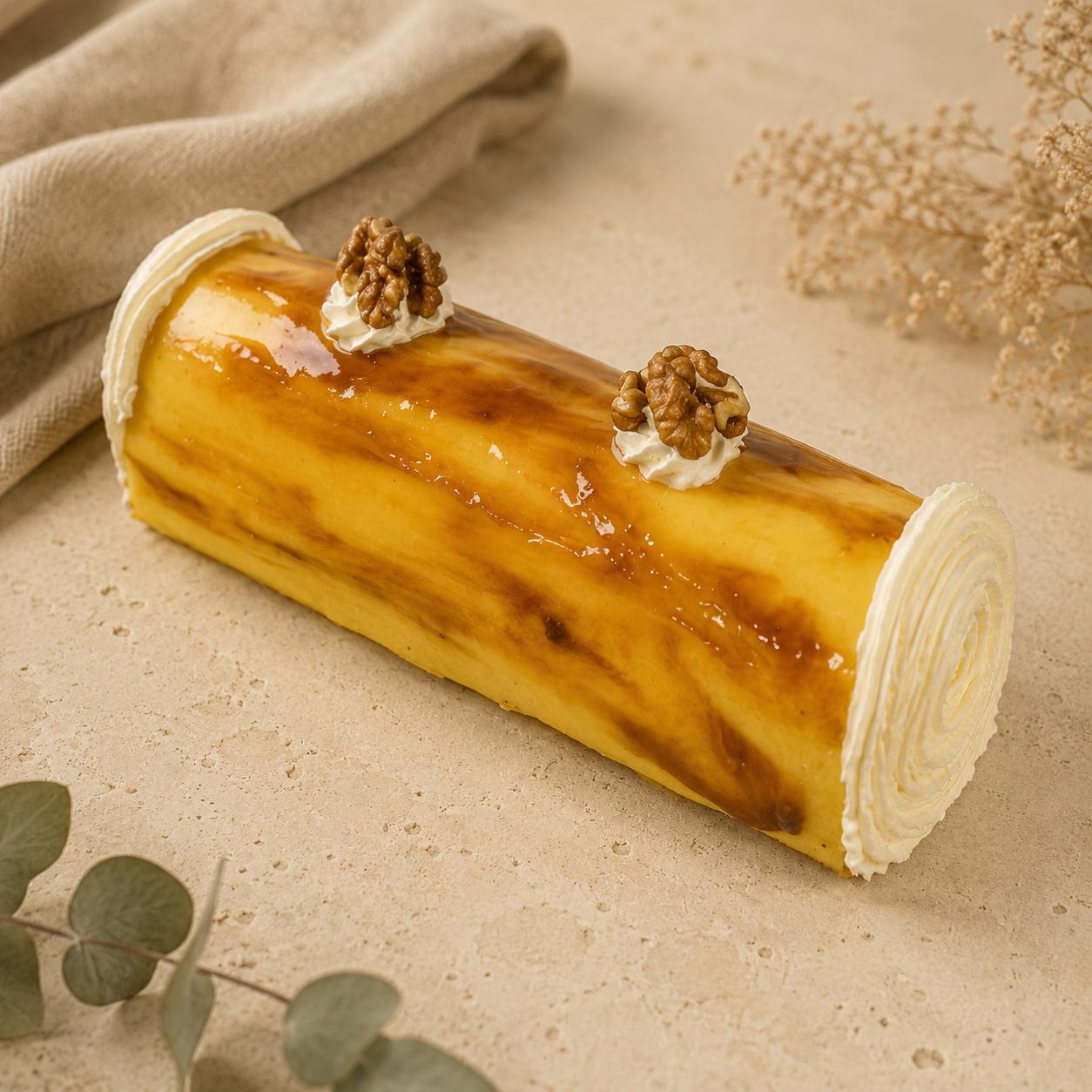 Brazo Crema Caramelo - Confitería Sanfer