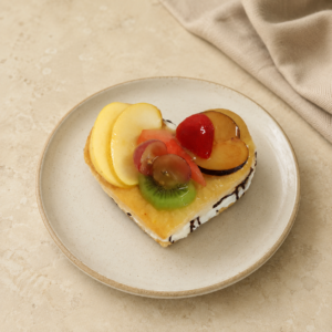 Hojaldre Corazón Frutas - Confitería Sanfer