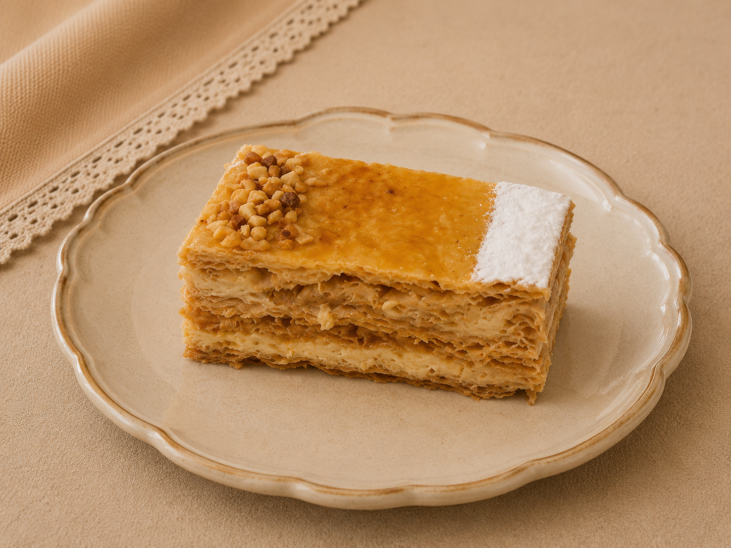 Milhoja Turrón - Confitería Sanfer