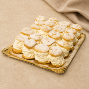 Profiteroles Nata - Confitería Sanfer