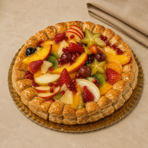 Tarta Hojaldre Fruta - Confitería Sanfer