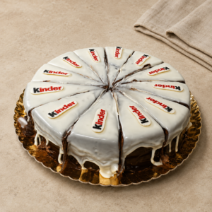 Tarta Kinder en porciones - Confitería Sanfer