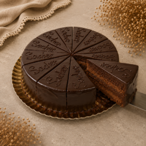 Tarta Porción Sacher - Confitería Sanfer